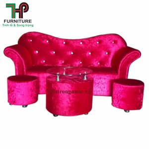 sofa trái tim mini