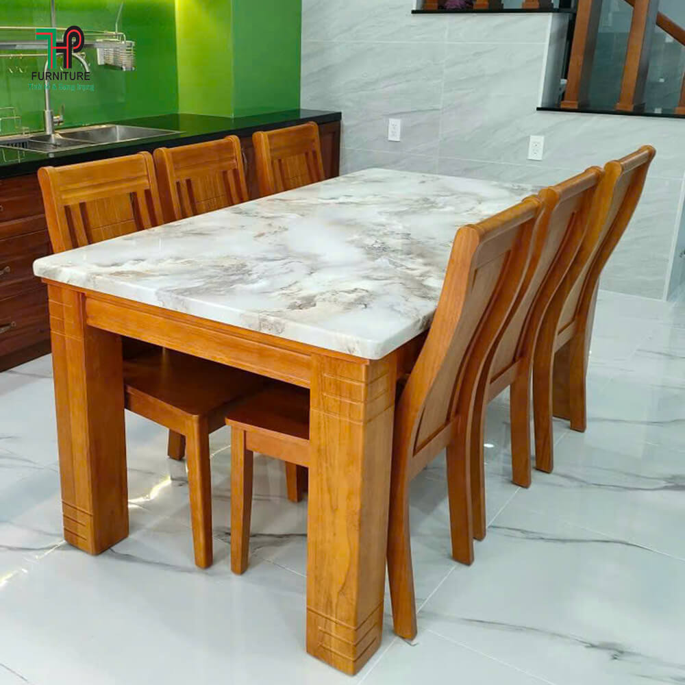 Bộ bàn ăn gỗ (1)
